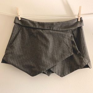Zara skort with angled panels